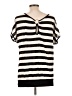Lavish Silver Short Sleeve Top Size L (estimated) - photo 2