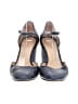 Joy & Peace 100% Leather Blue Heels Size EU 39 - photo 2