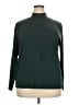 Bobbie Brooks Green Long Sleeve Turtleneck Size 2X - photo 1