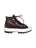 Converse 100% Leather Burgundy Sneakers Size 5 1/2 - photo 1