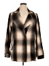 cavalini Plaid Brown Coat Size XL - photo 1