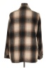 cavalini Plaid Brown Coat Size XL - photo 2