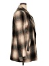 cavalini Plaid Brown Coat Size XL - photo 4