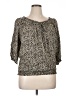Pure Energy Tan 3/4 Sleeve Blouse Size XL (estimated) - photo 1