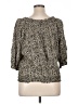 Pure Energy Tan 3/4 Sleeve Blouse Size XL (estimated) - photo 2