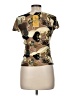 Jaipur Brown Short Sleeve Top Size M - photo 2