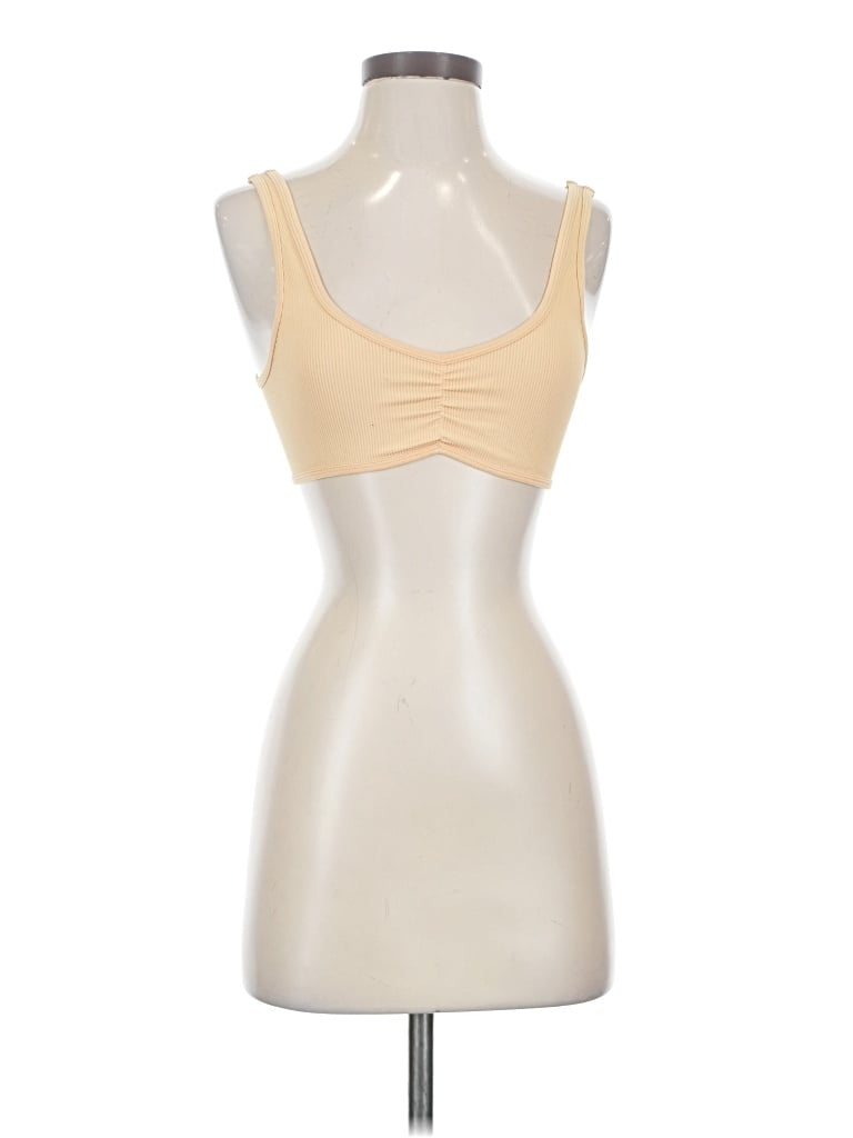 Pre-owned La Hearts Sports Bra In Ivory