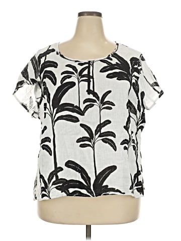 C&C California Short Sleeve Blouse (view 1)