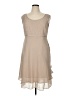 Dana Kay 100% Polyester Tan Cocktail Dress Size 14 - photo 1