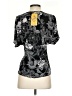 Sancia Black Short Sleeve Blouse Size S - photo 2