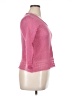 Once 1 Again 100% Acrylic Pink Pullover Sweater Size XL - photo 4