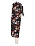 West Kei 100% Polyester Floral Black Casual Pants Size M - photo 4