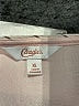 Candie's Ivory Sleeveless Button-Down Shirt Size XL - photo 7