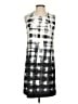 Calvin Klein Graphic Gray Casual Dress Size 4 - photo 1