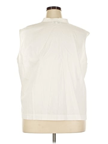 Tamotsu New York Sleeveless Button-Down Shirt (view 2)
