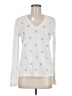 Tommy Hilfiger 100% Cotton Polka Dots White Pullover Sweater Size M - photo 1