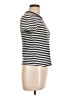 Old Navy Stripes Ivory Short Sleeve Turtleneck Size L - photo 4