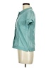 Marc by Marc Jacobs 100% Cotton Teal Short Sleeve Blouse Size 8 - photo 5