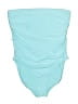 Helen Jon Solid Teal One Piece Swimsuit Size L - photo 1