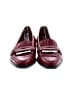 Tod's 100% Leather Burgundy Red Flats Size EU 36 - photo 2