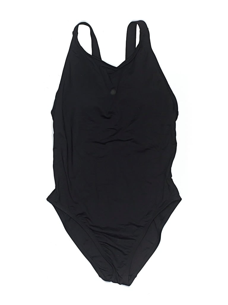 Pre-owned Andie One Piece Swimsuit In Black
