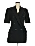 Michael Kors Collection 100% Wool Black Wool Blazer Size 6 - photo 1