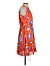 Ann Taylor 100% Polyester Paisley Orange Casual Dress Size 2 (petite) - photo 4