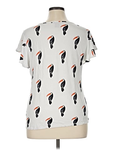 Ann Taylor Factory Short Sleeve T-Shirt (view 2)