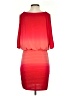 Cache Ombre Red Cocktail Dress Size 4 - photo 2