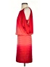 Cache Ombre Red Cocktail Dress Size 4 - photo 5