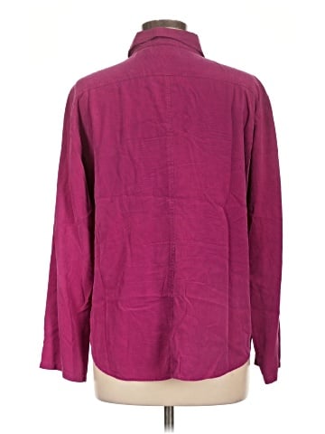 Chico's Design Long Sleeve Silk Top (view 2)