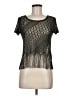 Connected Apparel Black Short Sleeve Top Size 8 (petite) - photo 1