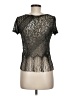 Connected Apparel Black Short Sleeve Top Size 8 (petite) - photo 2