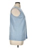 Susan Graver Blue Sleeveless Top Size 1X - photo 4