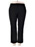 George Solid Black Active Pants Size 22 - photo 1