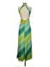 Jump Apparel 100% Polyester Tie-dye Green Casual Dress Size 4 - photo 2