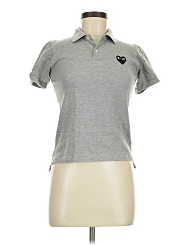 Play Comme Des Garçons Short Sleeve Polo (view 1)