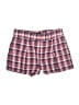 Theory Plaid Pink Shorts Size 0 - photo 1