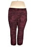 Lane Bryant Paisley Burgundy Active Pants Size 28 - photo 1