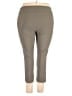 PREMISE Solid Tan Active Pants Size 2X - photo 2