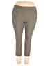 PREMISE Solid Tan Active Pants Size 2X - photo 1