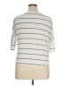 Green Envelope Stripes Silver 3/4 Sleeve T-Shirt Size XL - photo 2