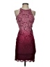 Sequin Hearts Burgundy Cocktail Dress Size 3 - photo 1