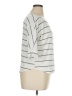 Green Envelope Stripes Silver 3/4 Sleeve T-Shirt Size XL - photo 4