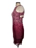 Sequin Hearts Burgundy Cocktail Dress Size 3 - photo 5
