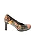 Blondo Floral Orange Heels Size 6 1/2 - photo 1