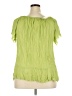 Ashley Stewart 100% Polyester Green Short Sleeve Blouse Size 18 Plus - photo 2