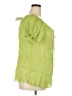 Ashley Stewart 100% Polyester Green Short Sleeve Blouse Size 18 Plus - photo 4
