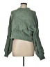 Minkpink 100% Polyester Green Pullover Sweater Size L - photo 1