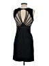 Minuet Solid Black Cocktail Dress Size S - photo 2